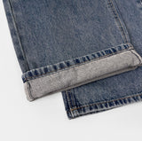 Summer No-Fade Balloon Wide-Fit Denim Pants