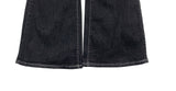 Longdi Bootcut Black Blue Washing Denim Pants