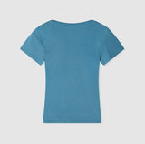 Slim Deep Round Short Sleeve