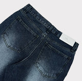 Lujin cat brush washed denim