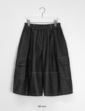 [unisex] Mindel Banding Bermuda Cargo Pants