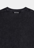 MOIRE WASHED KNIT