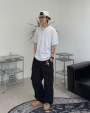 Khans Eyelet Cotton Cargo Pants