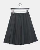 Lesha Pleated Midi Wide Skirt