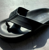 Sunday Summer Leather Flip Flops +4.5cm