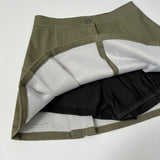 Pleats Underpants A-line Skirt Pants