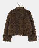 Loewe Collar Fur Short Jacket