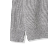 Vincent Mockneck Button Knit