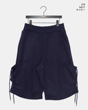 Movic Banding Pintuck Cargo Bermuda Pants