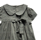 Ain Ribbon Short Sleeve Blouse