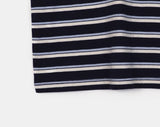 Morphol Western Stripe PK Collar Short-Sleeved T-shirt