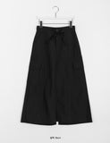 Lindido Cut Nylon Cargo Skirt