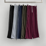 Side Tie Two-Way Wide Jogger Training Pants