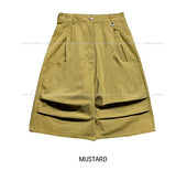 Fresh Pintuck Bermuda Pants