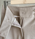 Andy Two Button Bermuda Half Slacks