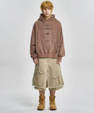 Dual Pocket Washed Hoodie