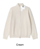 Renki Soft Ribbed Knit Zip-Up