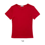 PLAIN SLIM HALF T