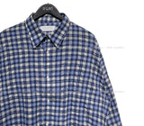 Machi linen check overshirt