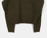 Olber loose fit string off shoulder knit