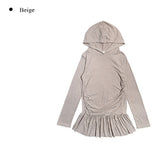 Woohoo Frill Layered Hood One Piece