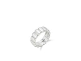 Iceblock Silver Ring L