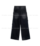 Fly Parachute Pocket Denim Pants