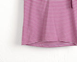 Leon Stripe Color Matching Short-Sleeved Hooded T-Shirt