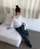 Lanon High-Waisted Bootcut Pants