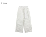 Tuki Dot Lace Line Track Wide Pants
