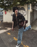 Ete 09 Vintage Pocket Check Short Sleeve Shirt