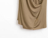Cotyl Unfoot Wrap Shirring Draping Sleeveless