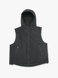 Techwear nylon hood vest