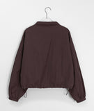 Lirine High Neck Crop Wind Jumper