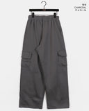 [Brushed Lining] Beams Wide Cargo Pile Training Pants