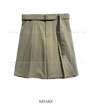 Tamis linen belted half pants