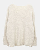 Nahi Boucle Loose Round Neck Knit
