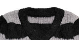 Dinky striped knit muffler set