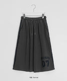 [unisex] Sdelli Track Pigment Banding Bermuda Pants