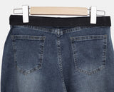 Nur Semi Wide Denim Pants