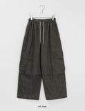 [Unisex] Cohind Banding Diagonal Cargo Wide Pants
