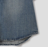 Jane Damage Half Denim Shirt