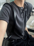 COSY Made Short Sleeve Ver Single Short Sleeve Knit Tee
