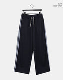 Choking Track Banding Strap Wide-Fit Training Long Pants