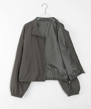 Linoe Nylon String Crop Wind Jumper