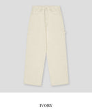 Rear patch carpenter pants