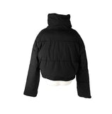 Abor Wool Collar Reversible Short Padding