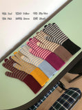 Pundero Wool Stripe Knit Gloves