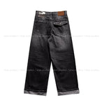 Et Wide Roll-up Denim Pants