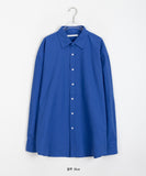 [unisex] Ningpo Color Plain Over Shirt